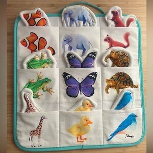 Lovevery Quilted Critter Pockets